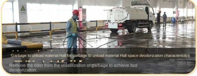 染まる水処理の化学薬品の廃物の場所の防臭剤の印刷 4