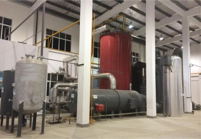 有害排出物処置の中心の産業固形廃棄物のための不用な焼却炉および不用な液体の処置3000kg/h