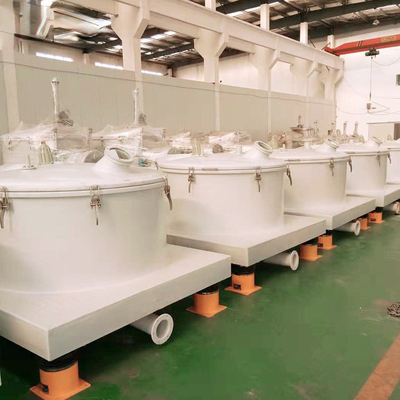 分離のろ過のための産業版のプラスチック ライニングPsb800平面遠心分離機