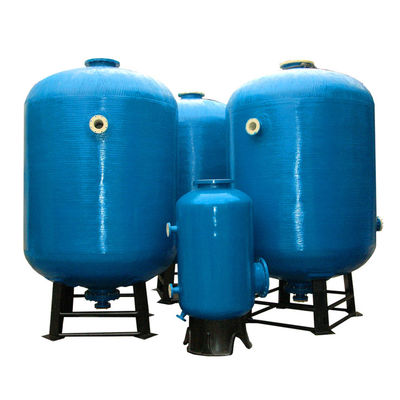 水処理FRP ROの圧力容器タンク水貯蔵タンクの青色