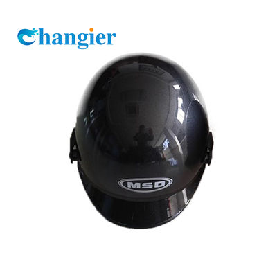 電磁波に対して黒い反放射のヘルメットの鉛の放射保護
